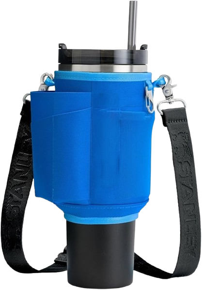 Stanley 40oz Quencher Carry-All – Eco-Friendly Crossbody with Phone, Wallet & Accessory Pockets