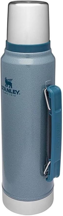 Stanley Classic Legendary Bottle 1L: BPA-Free Stainless Steel Thermal Bottle - 24-Hour Hot & Cold Retention with Leakproof Lid