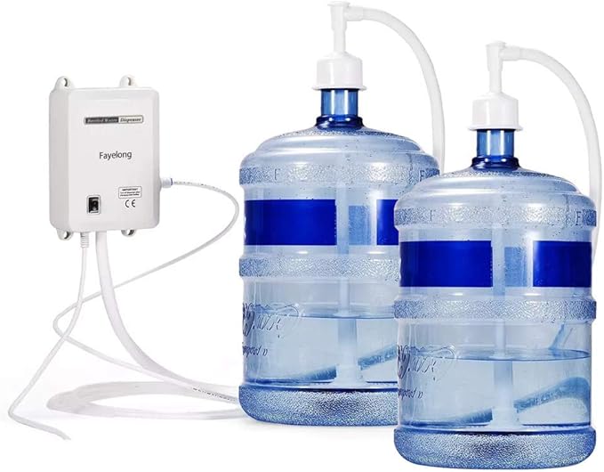 Dual Tube Water Dispenser Pump System