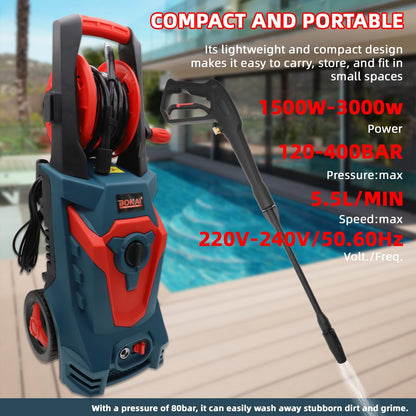 Bonai Pressure Washer 120-400bar Your Ultimate Cleaning Companion