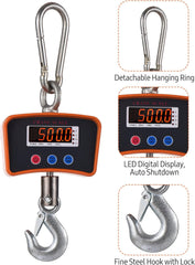 500kg 1102 Portable Digital LED Scale – Heavy-Duty Industrial Hanging Scale with High-Precision Sensor & Clear Display