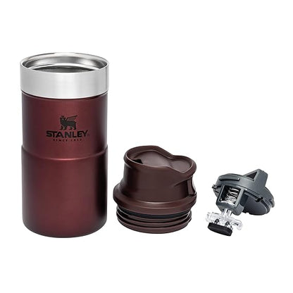 Stanley Trigger Action Travel Mug 0.25L/8.5 0z – Leakproof, BPA-Free Thermal Mug – Keeps Drinks Hot for 3 Hours – Reusable, Dishwasher Safe Coffee Cup