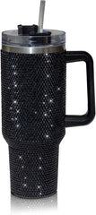 Stanley 40 oz Tumbler with Handle – Aqua Blue | Double Wall Stainless Steel Travel Mug with Lid & Straw
