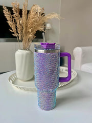 Stanley 40 oz Tumbler with Handle – Aqua Blue | Double Wall Stainless Steel Travel Mug with Lid & Straw