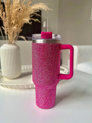 Stanley 40 oz Tumbler with Handle – Aqua Blue | Double Wall Stainless Steel Travel Mug with Lid & Straw