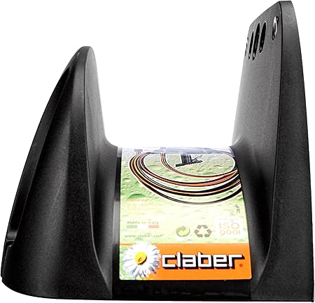 Claber Eco Wall Hose Hanger: Durable, Multicolor Wall-Mounted Garden Hose Holder – Easy Installation