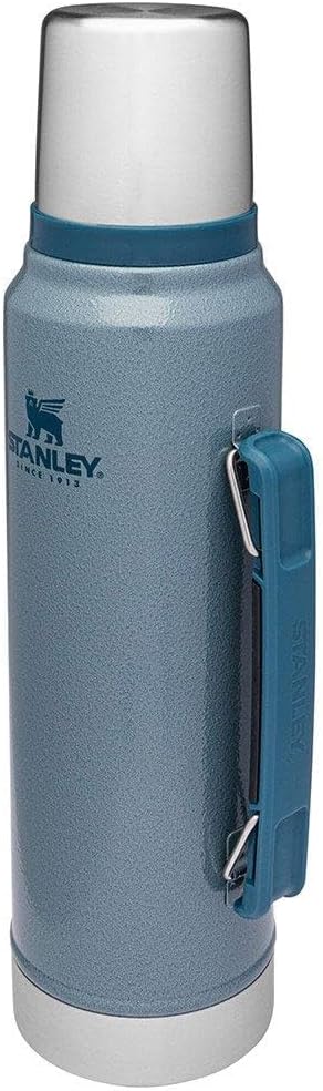 Stanley Classic Legendary Bottle 1L: BPA-Free Stainless Steel Thermal Bottle - 24-Hour Hot & Cold Retention with Leakproof Lid